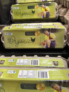 Eggs organic