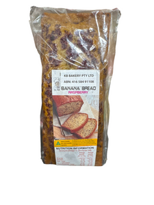 Banana Bread - Raspberry