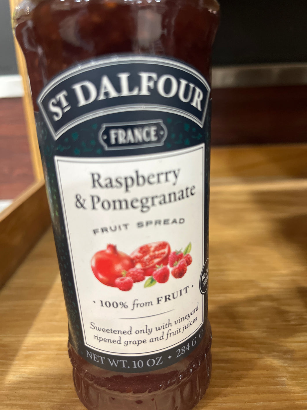 Raspberry & pomegranate Jam 284g