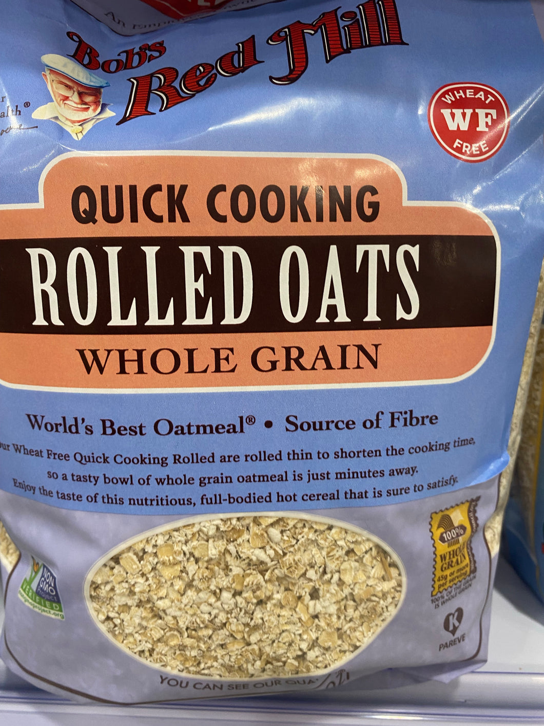 Wholegrain Quick Cooking Rolled Oats 784g
