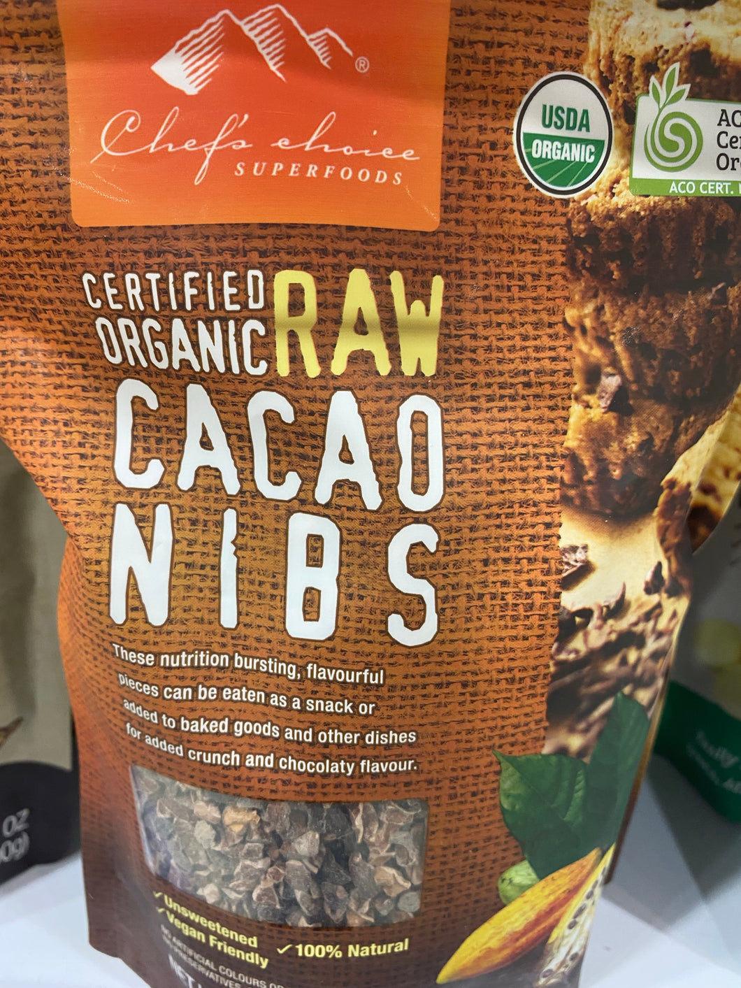 Raw Cacao Nibs 300g