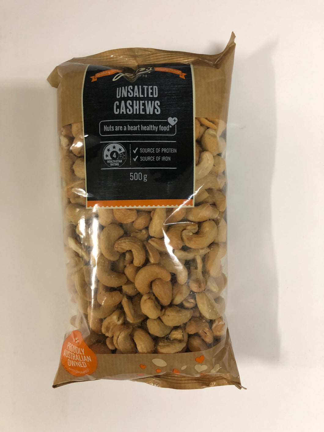 Unsalted Cashews
