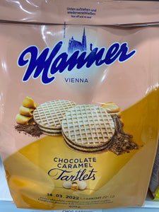 Chocolate Caramel Tartlet Wafer Biscuits 400g
