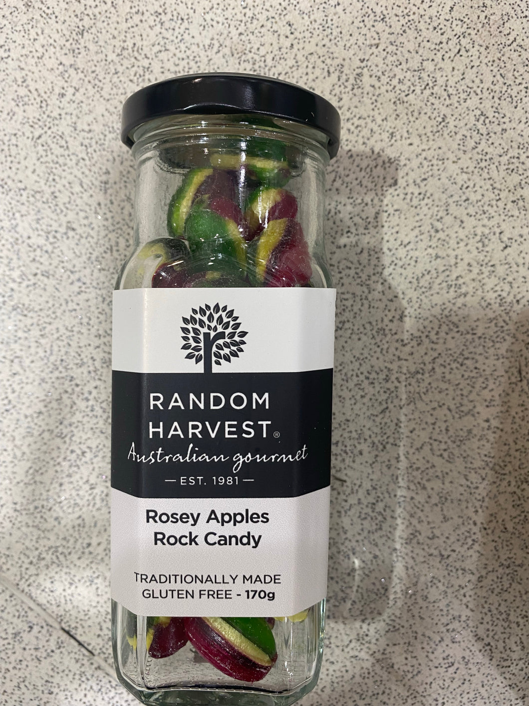 Rosy Apple Rock Candy 170g