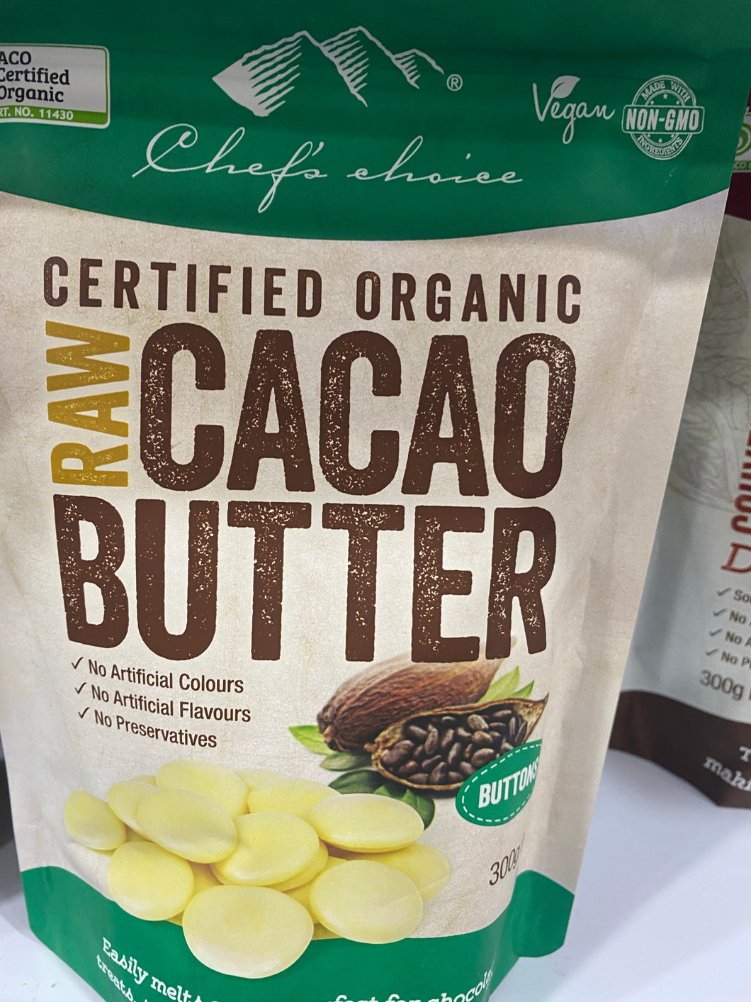 Raw Cacao Butter 300g