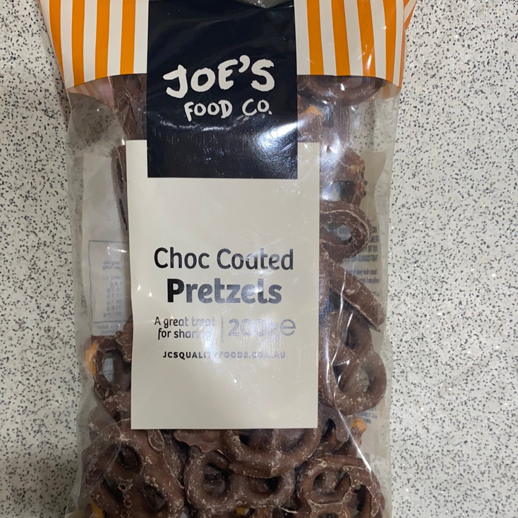 Choc Coated Pretzels 200g