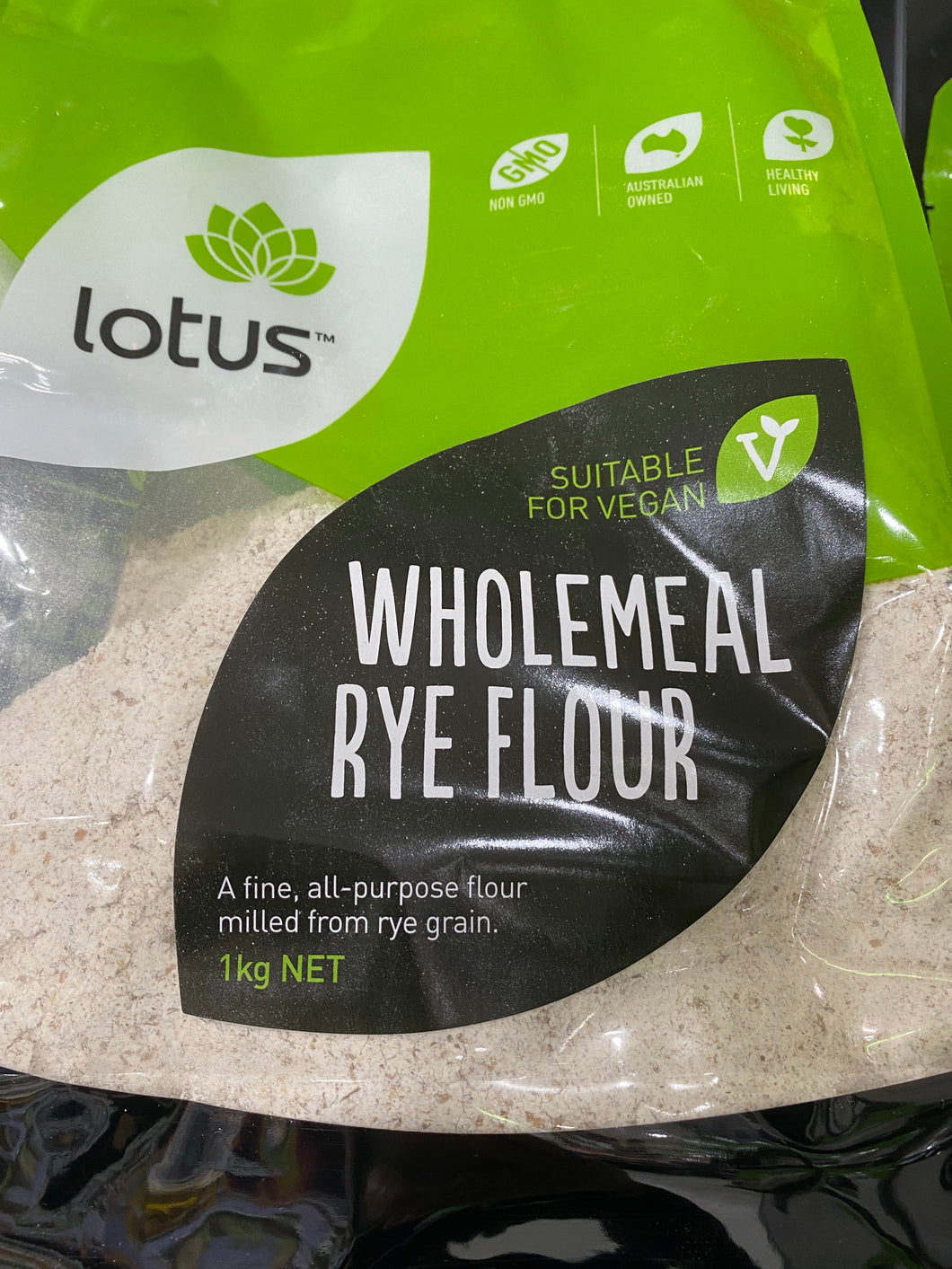 Wholemeal Rye Flour 1kg