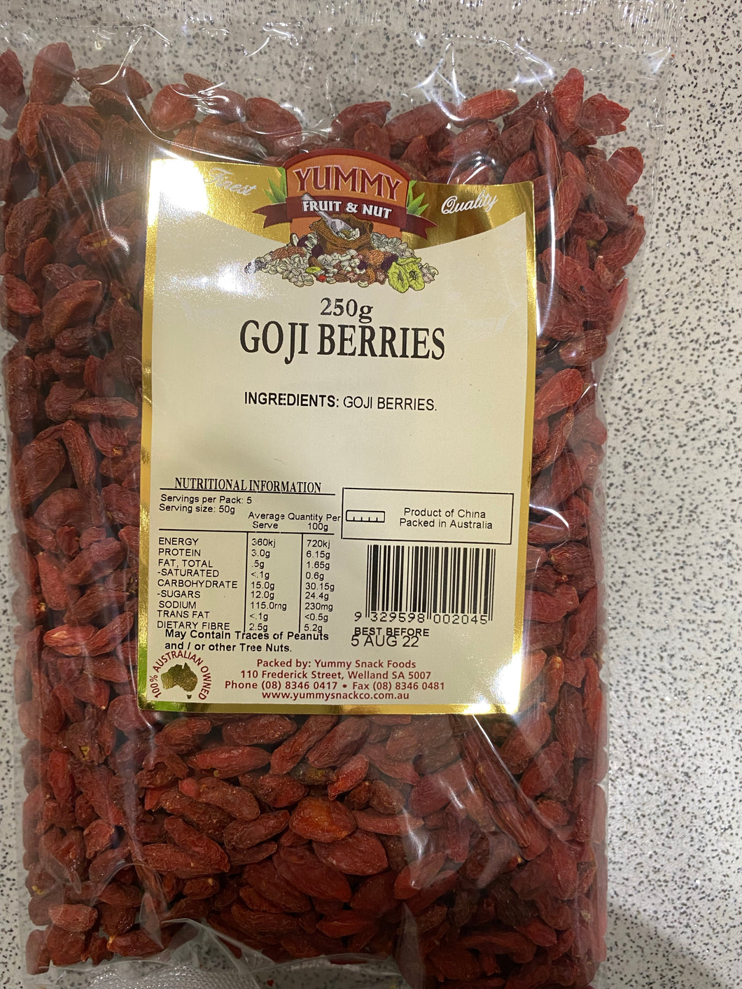 Dried Goji Berries350g