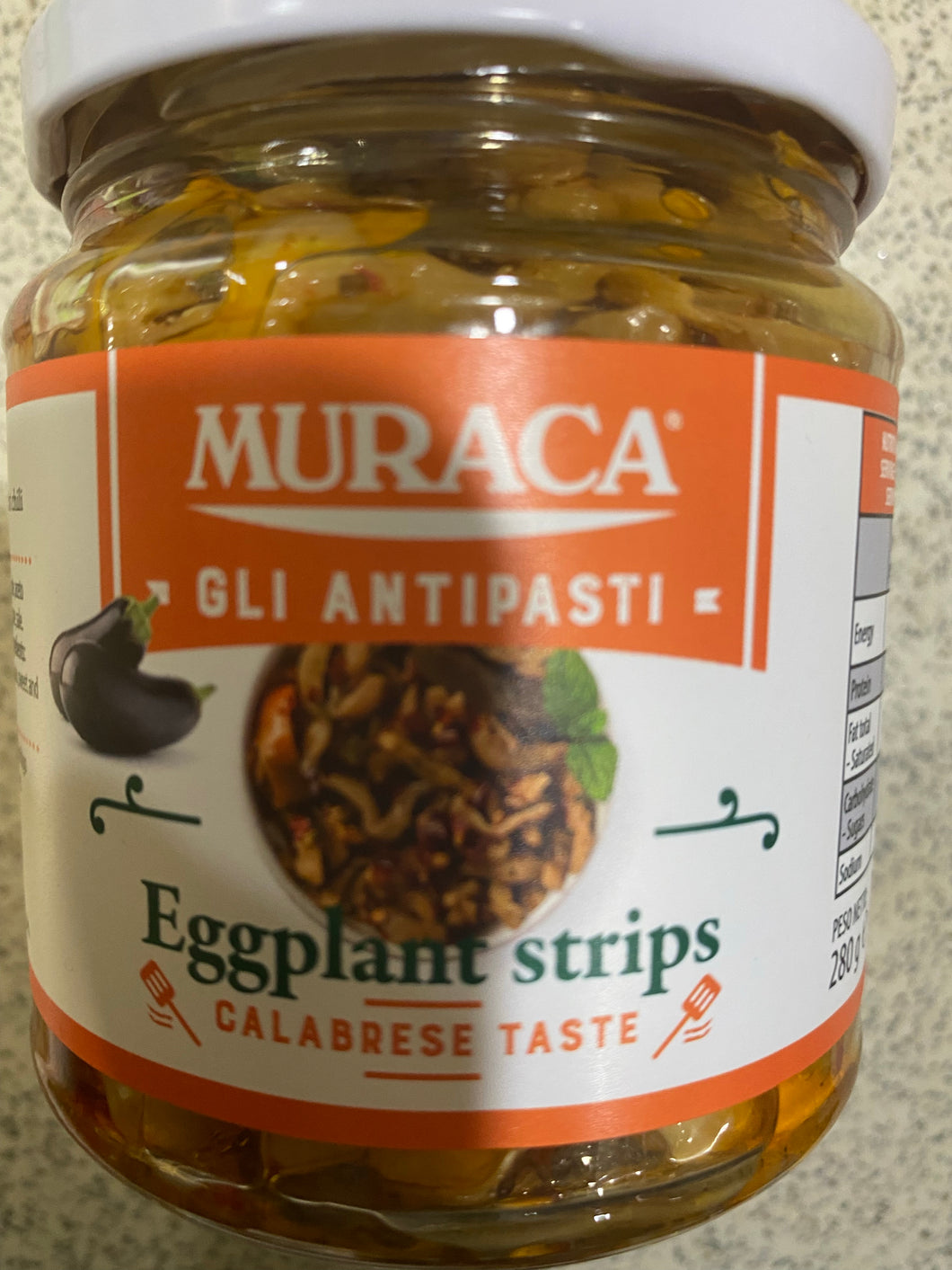 Eggplant Strips 280g