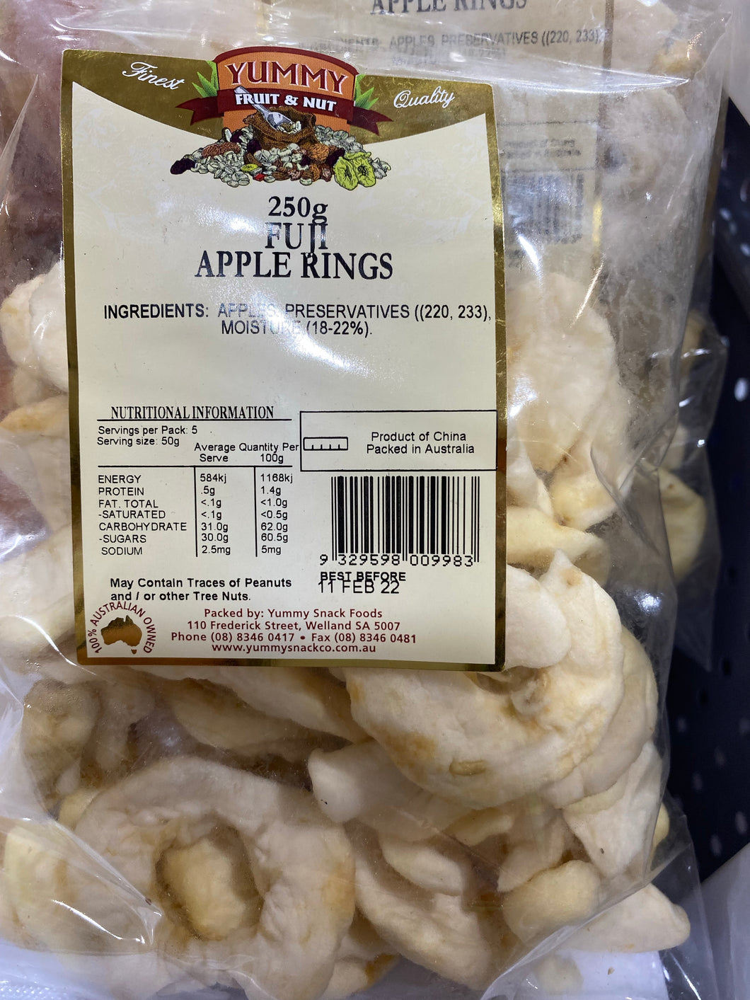 Dried Fuji apple