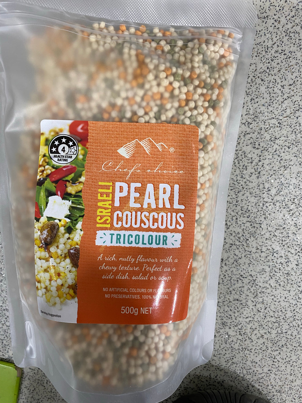 Pearl Cous Cous tri colour 500g