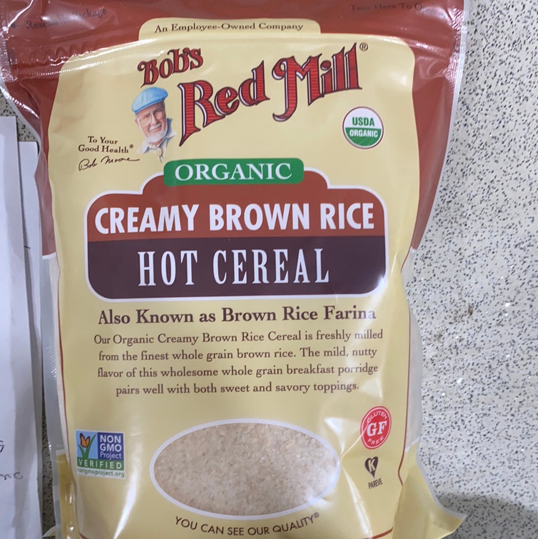 Creamy Brown Rice Cereal 680g