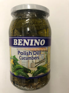 Polish dill cucumbers traditional