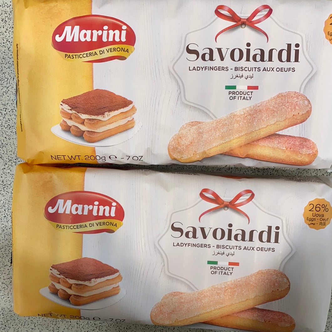 Biscuits savoiardi