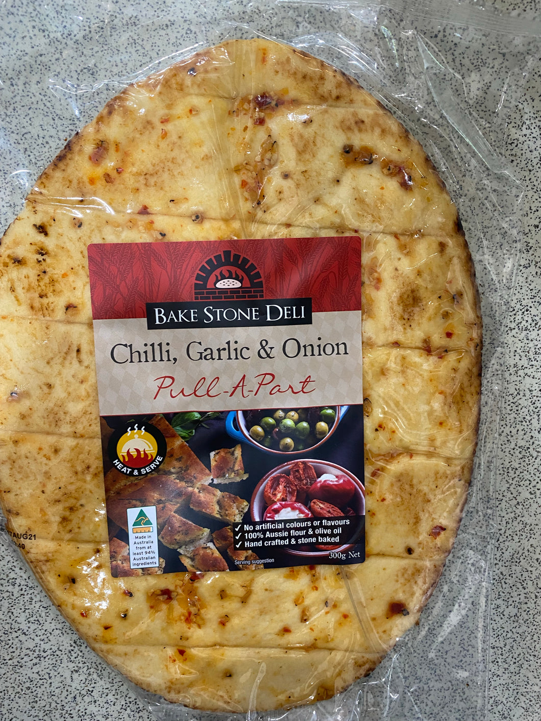 Pull Apart Chilli Garlic and Onion