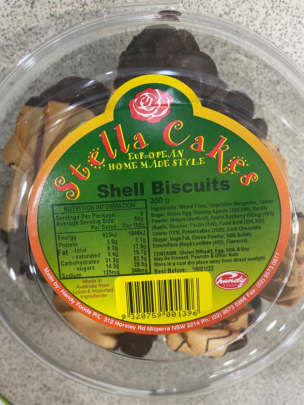Shell  Biscuits 300g