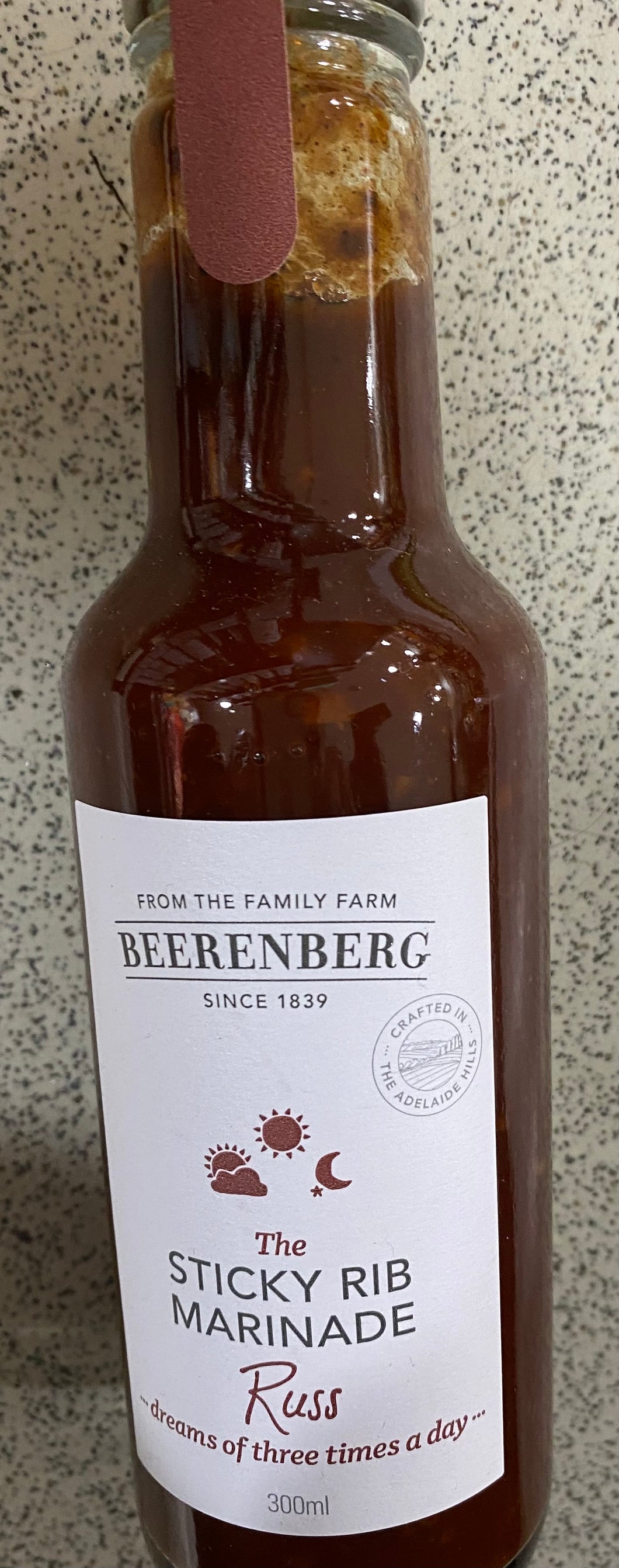 Sticky Rib Marinade Sauce300ml