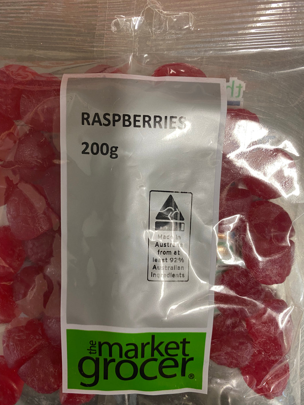 Raspberries lollies 200g