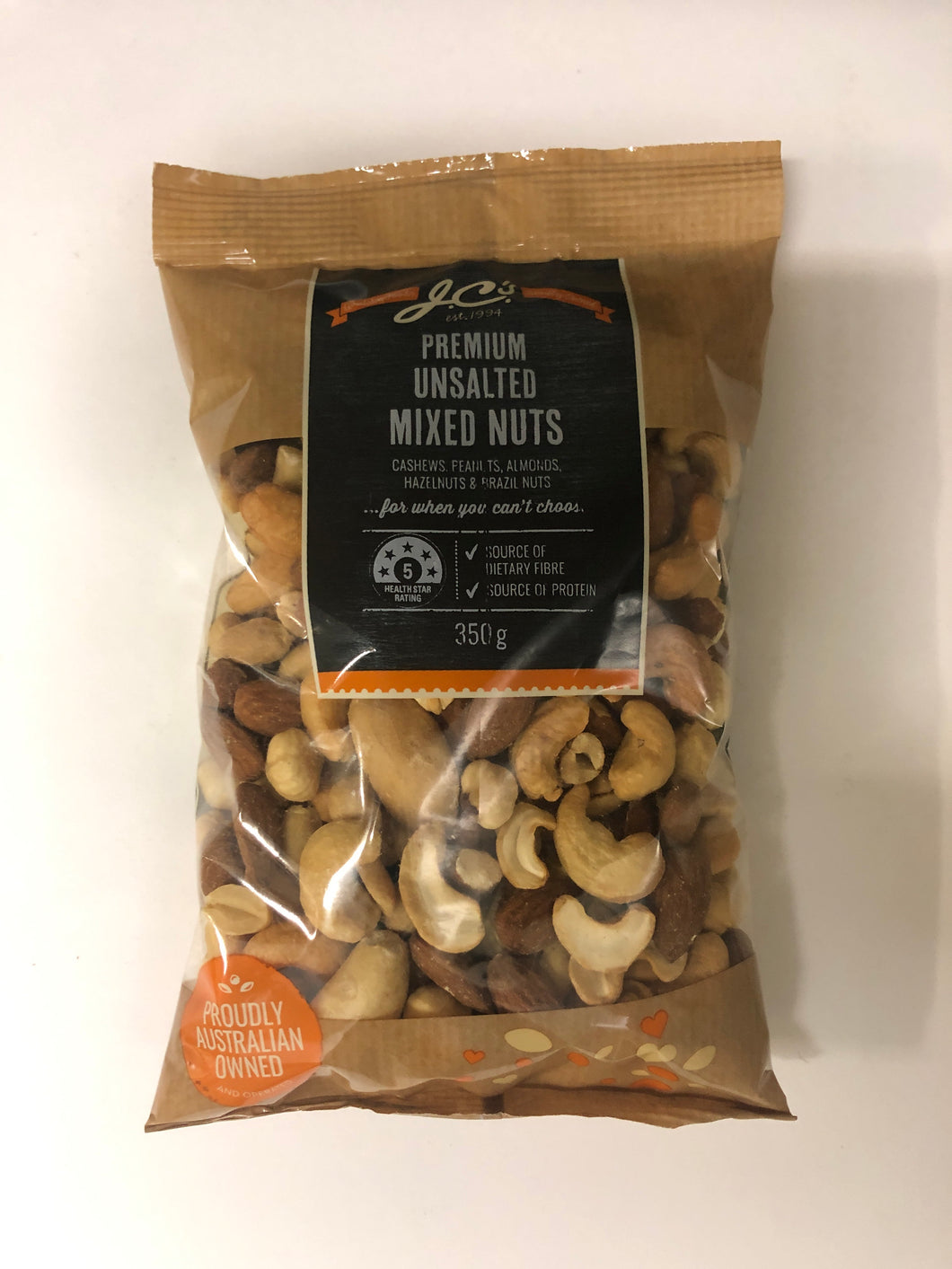 Nuts unsalted mixed