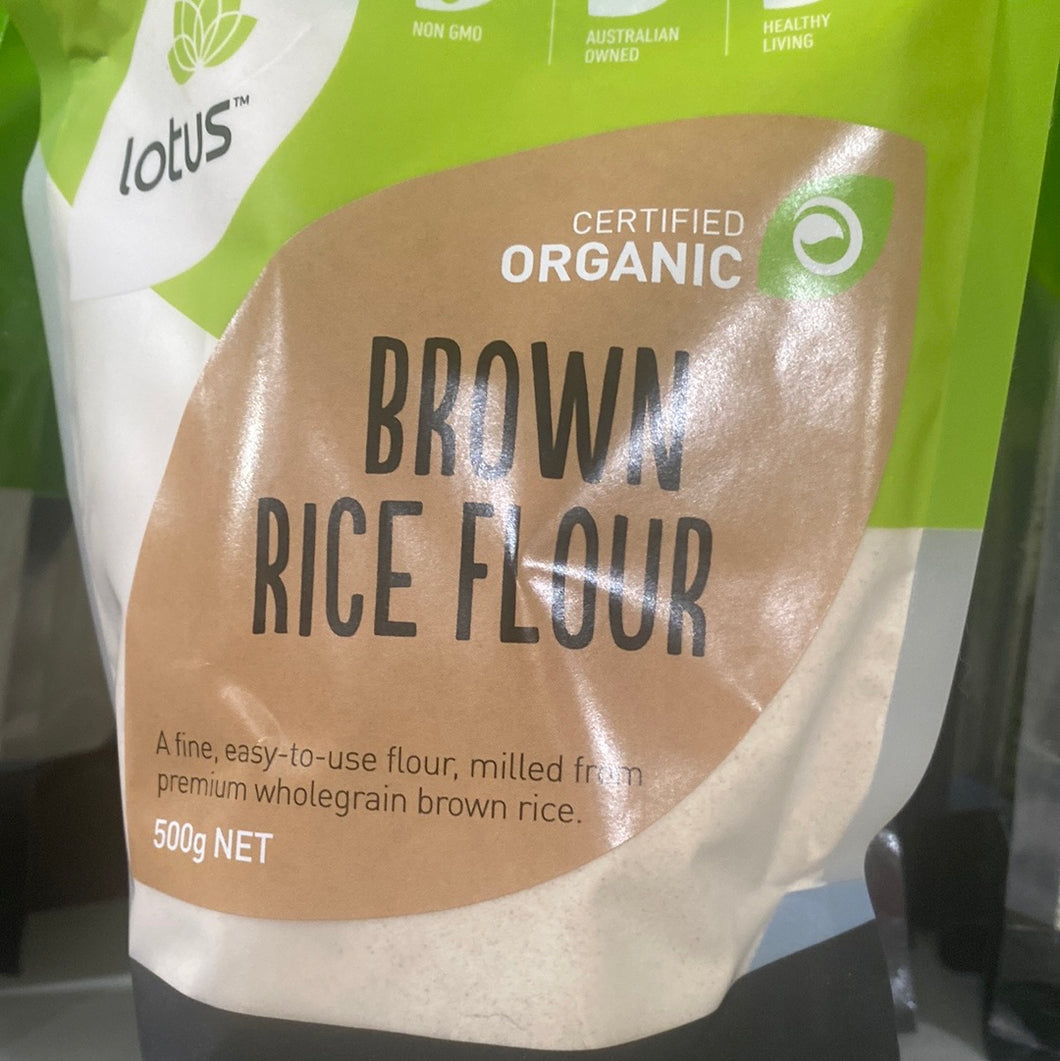 Organic Brown Rice Flour 500g