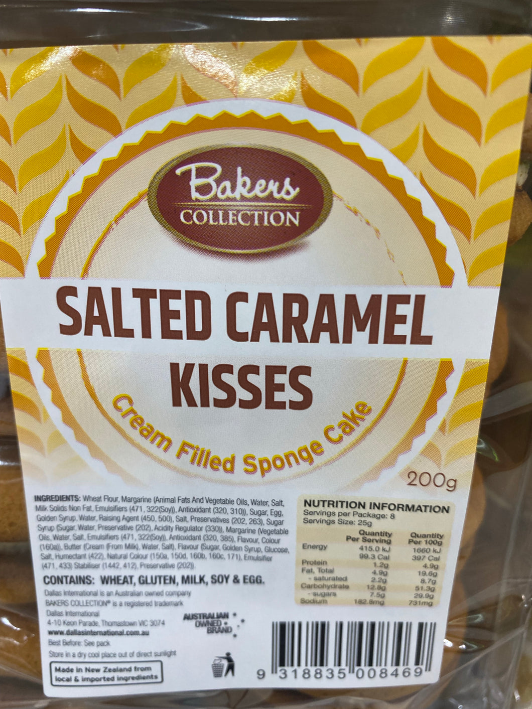 Salted Caramel Kisses 200g
