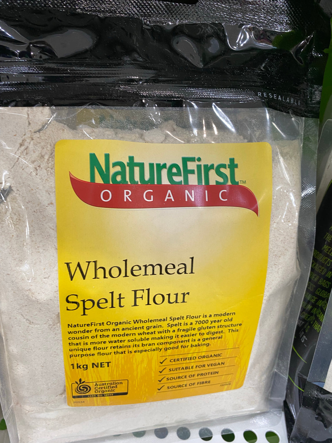 Wholemeal Spelt Flour 1kg