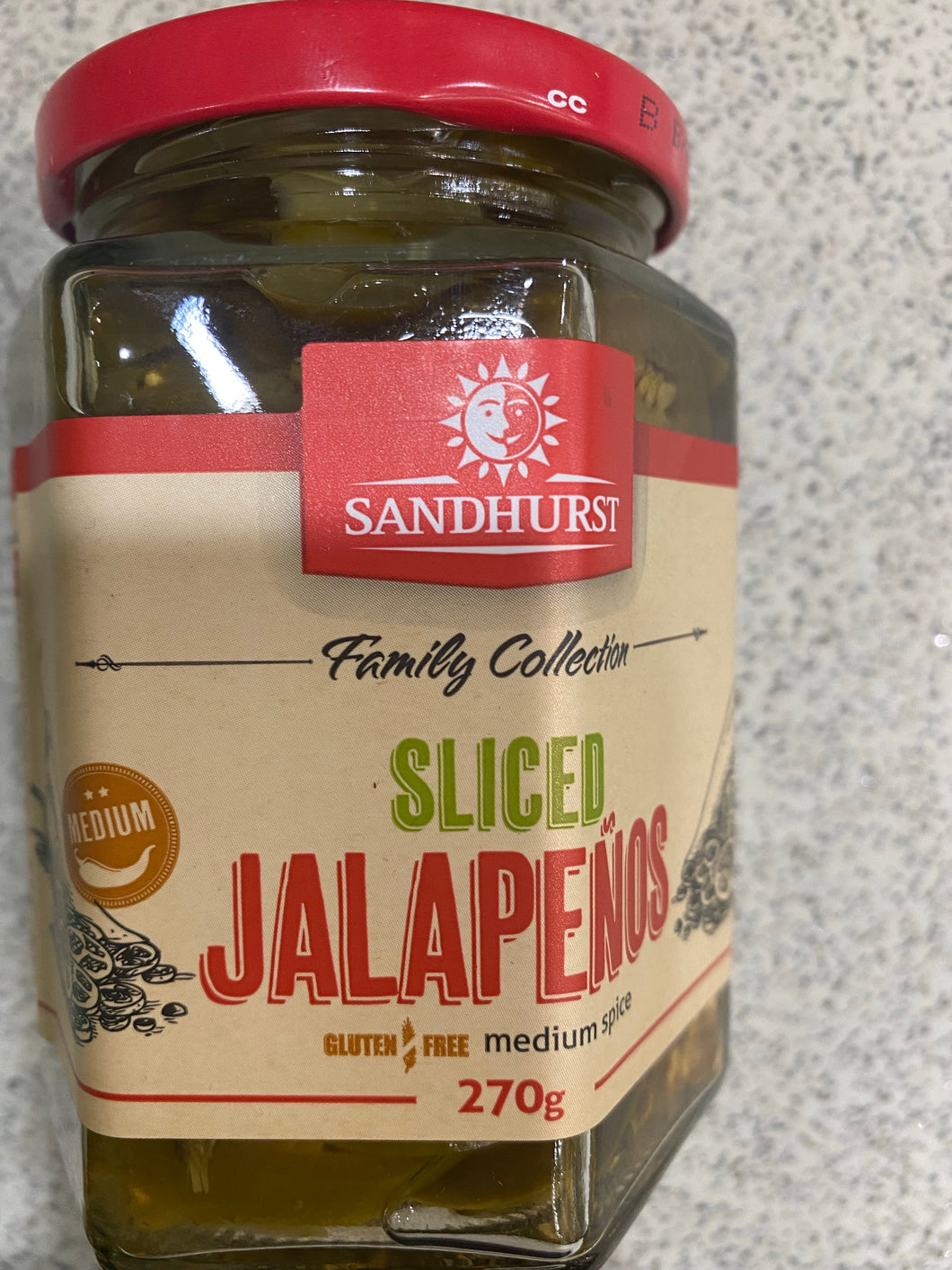 Sliced Jalapeños 270g