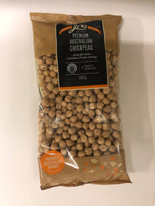 Chickpeas Dried  Raw 500g