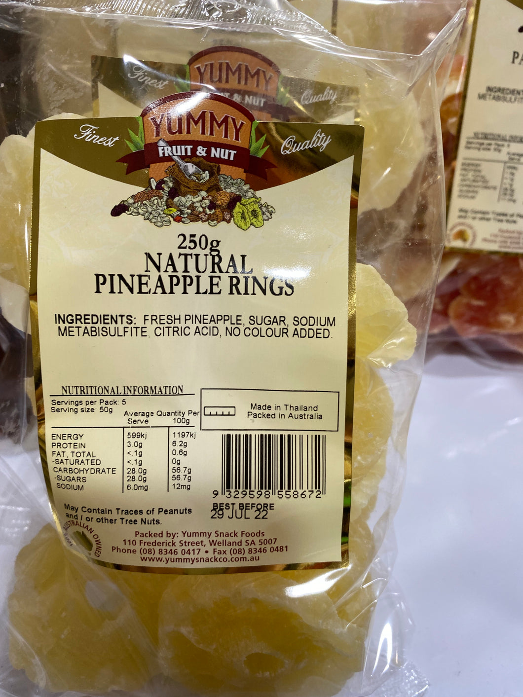 Dried Pineapple Rings